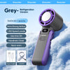 Outdoor Foldable Portable Handheld Fan Mini Cooling Rechargeable 3600Mah 100-Level Free Control High Speed Turbo Fan