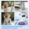 Outdoor Foldable Portable Handheld Fan Mini Cooling Rechargeable 3600Mah 100-Level Free Control High Speed Turbo Fan