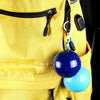1-5PCS Mini Portable Raincoats Ball Colorful Disposable Thicken Rain Ponchos Emergency Waterproof Rainwear Cape Keyring Balls