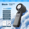 Outdoor Foldable Portable Handheld Fan Mini Cooling Rechargeable 3600Mah 100-Level Free Control High Speed Turbo Fan