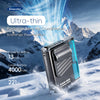 New Outdoor Hanging Waist Fan 4000Mah USB Multi-Functional Mini Cooling Fan 5 Speed Digital Display Portable Rechargeable Fan
