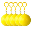 1-5PCS Mini Portable Raincoats Ball Colorful Disposable Thicken Rain Ponchos Emergency Waterproof Rainwear Cape Keyring Balls